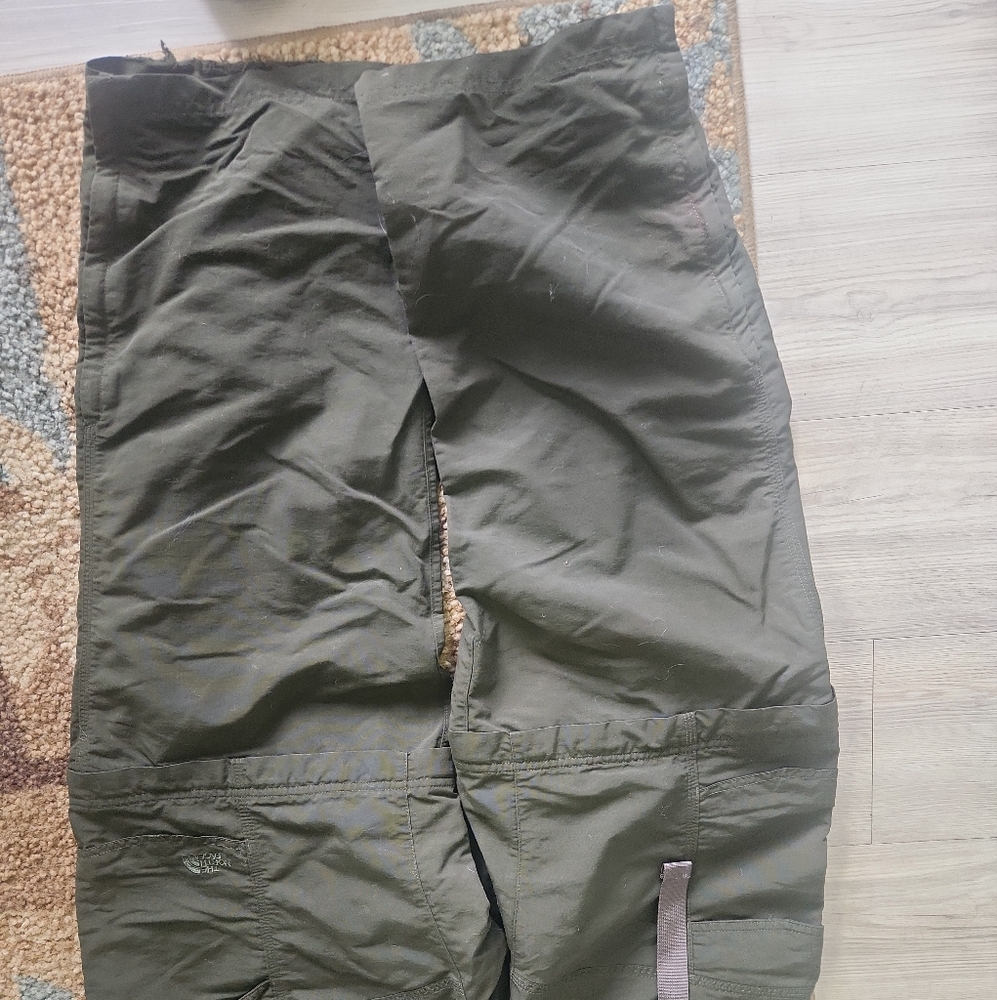 North Face Pants XXL, Army Green